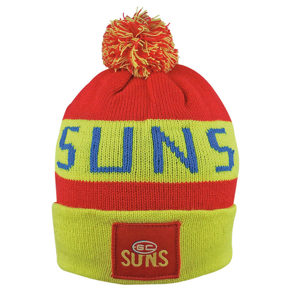 Gold Coast Suns Bar Beanie