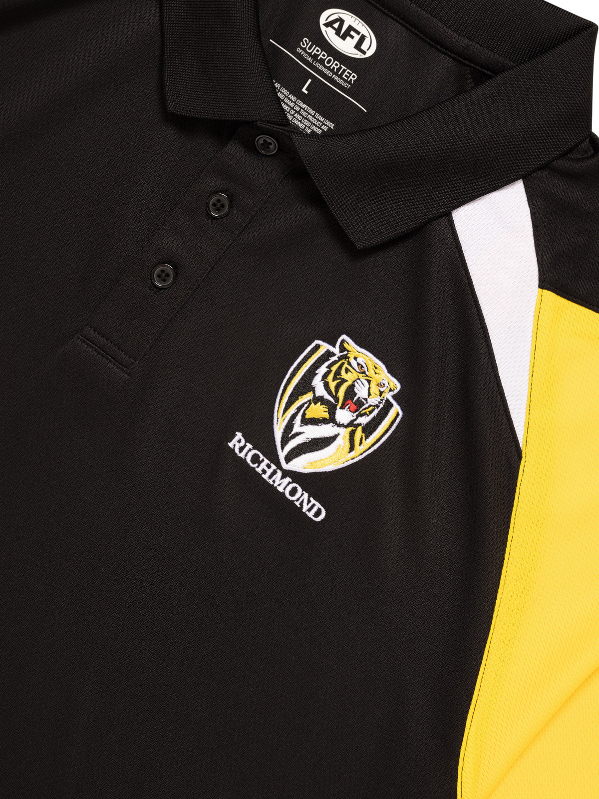 Richmond Tigers AFL Sublimated Performance Polo