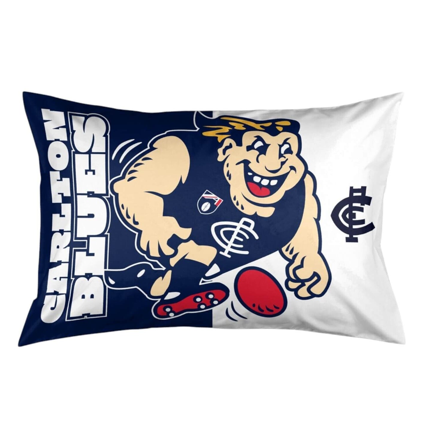Carlton Blues Mascot Pillow Case