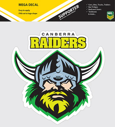 Canberra Raiders Mega Sticker Decal