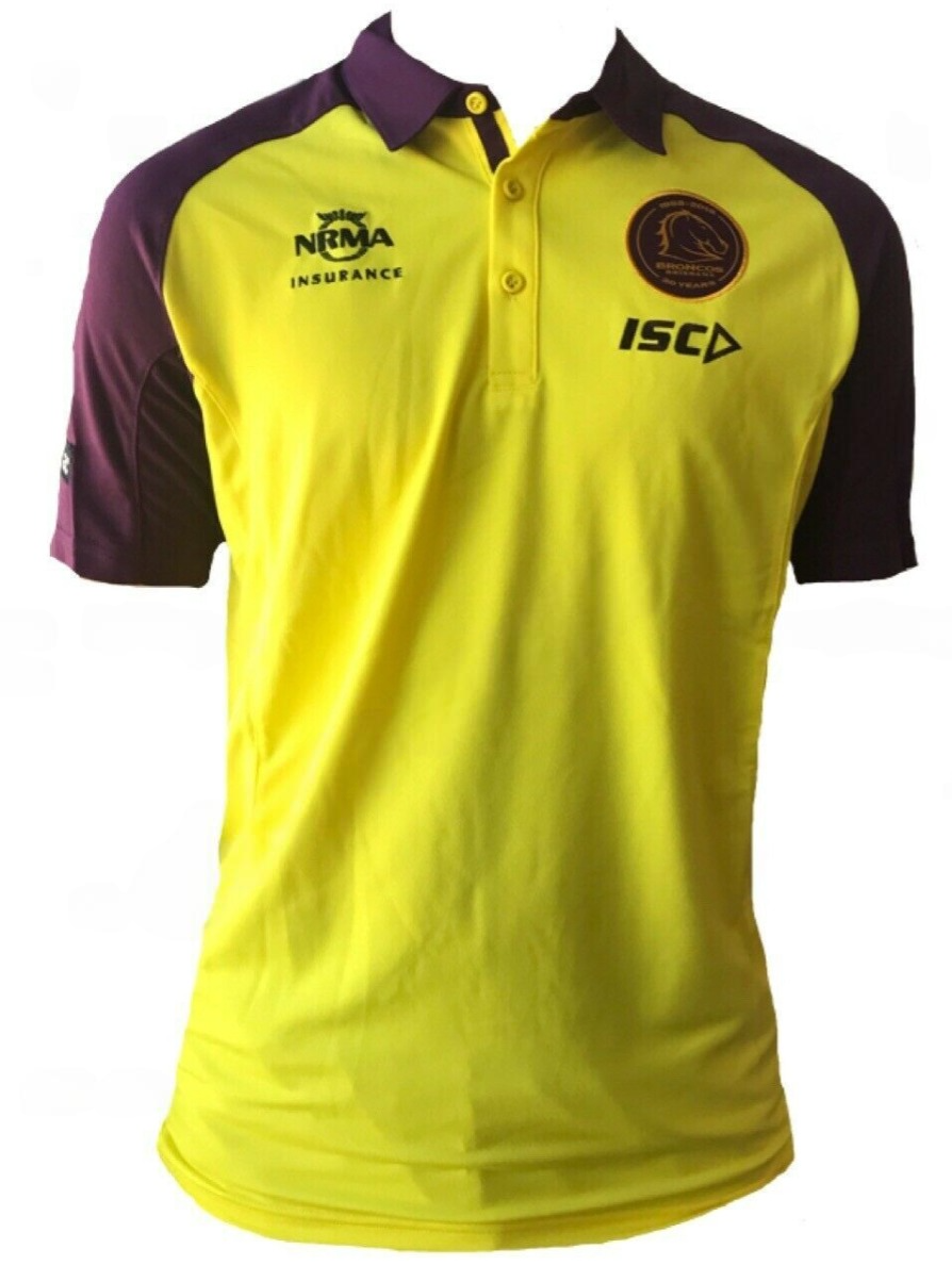 Brisbane Broncos Womens ISC Media Polo