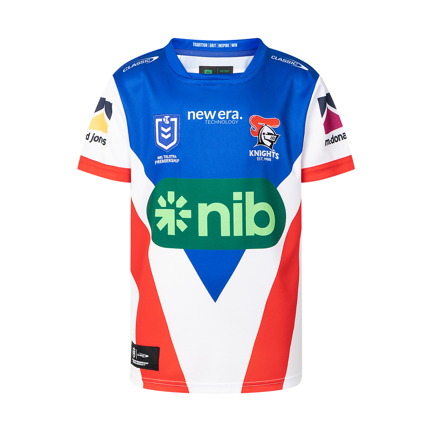 Newcastle Knights Youth 2025 Away Jersey