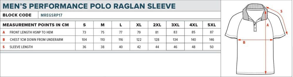 Richmond Tigers Mens Performance Polo