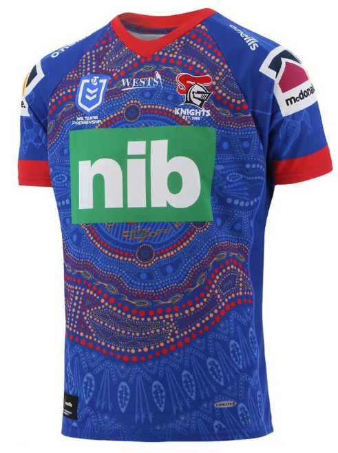 Newcastle Knights O'Neills Mens Indigenous Jersey – MegaFootyStore