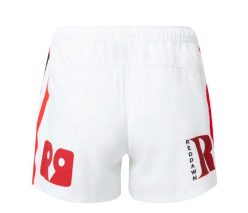 Mens Sydney Roosters Home Shorts (White)