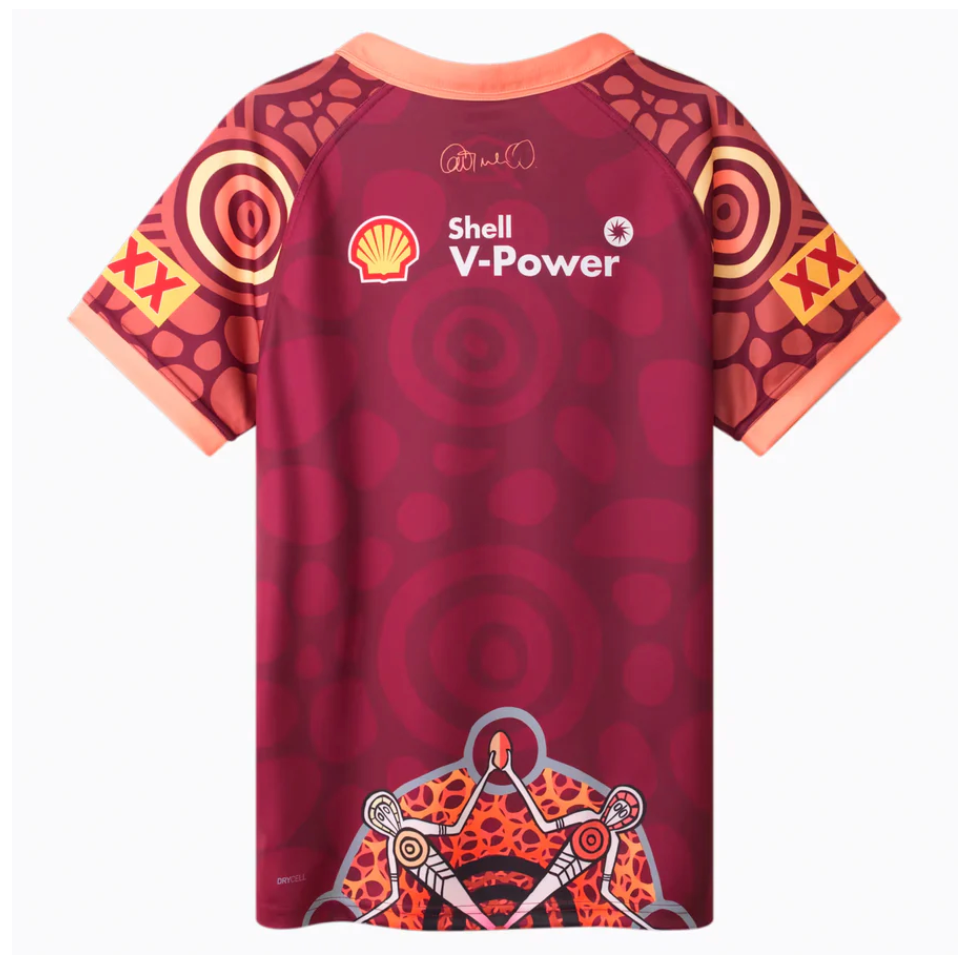 QLD Maroons Mens Puma Jersey Indigenous Replica