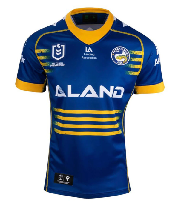 Nouveau Maillot Parramatta Eels Rugby 2019-20 Exterieur replica Nouveau Maillot Parramatta Eels Rugby 2019-20 Exterieur replica