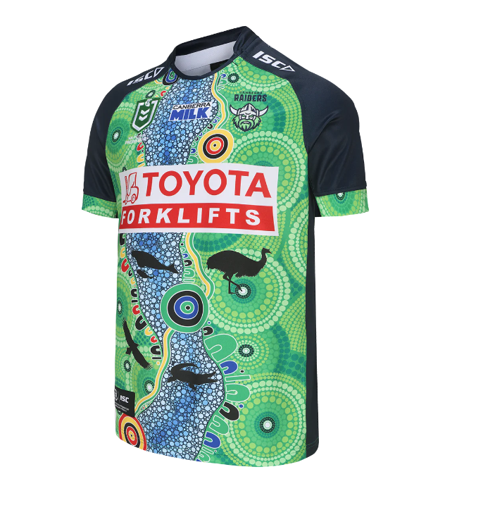 Canberra Raiders Kids Replica Indigenous Jersey