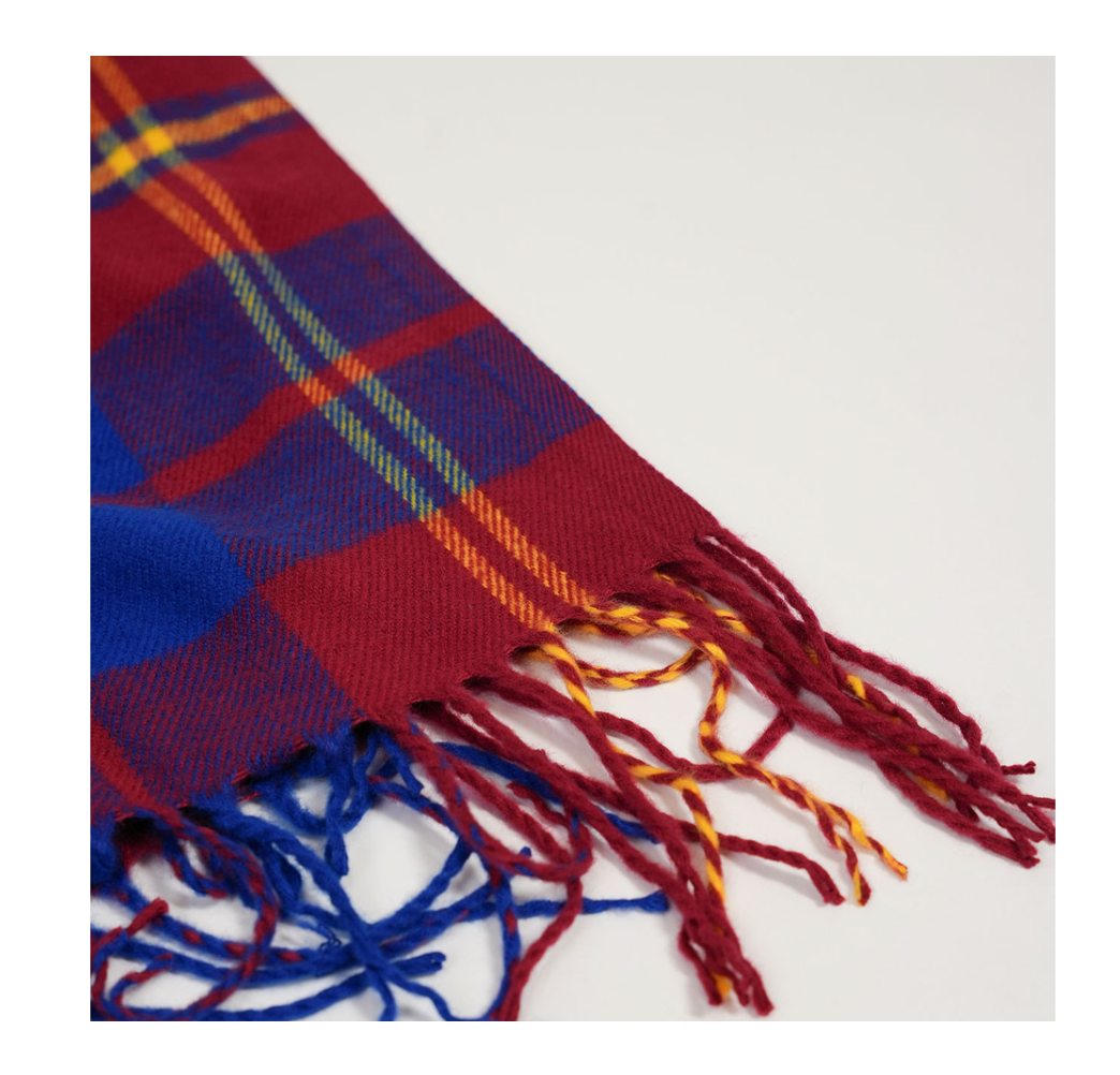 Brisbane Lions Tartan Scarf