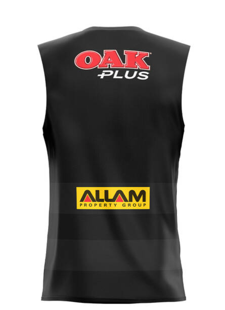 Penrith Panthers Black Training Singlet 2025