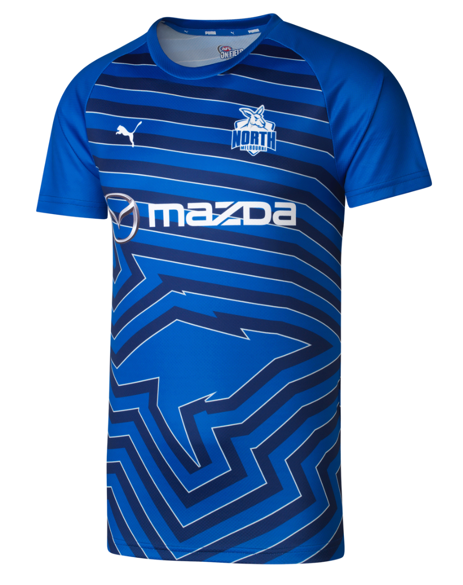 North Melbourne Kangaroos 2025 Training Tee Adult