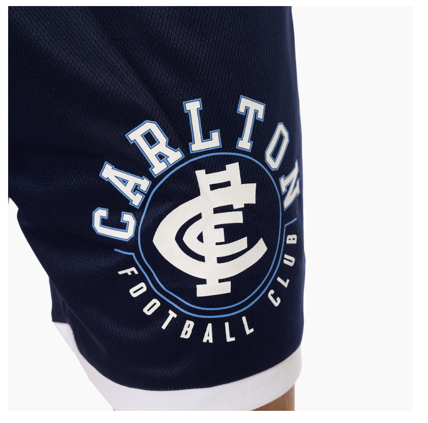 Carlton Blues Youth Basketball Mesh Shorts