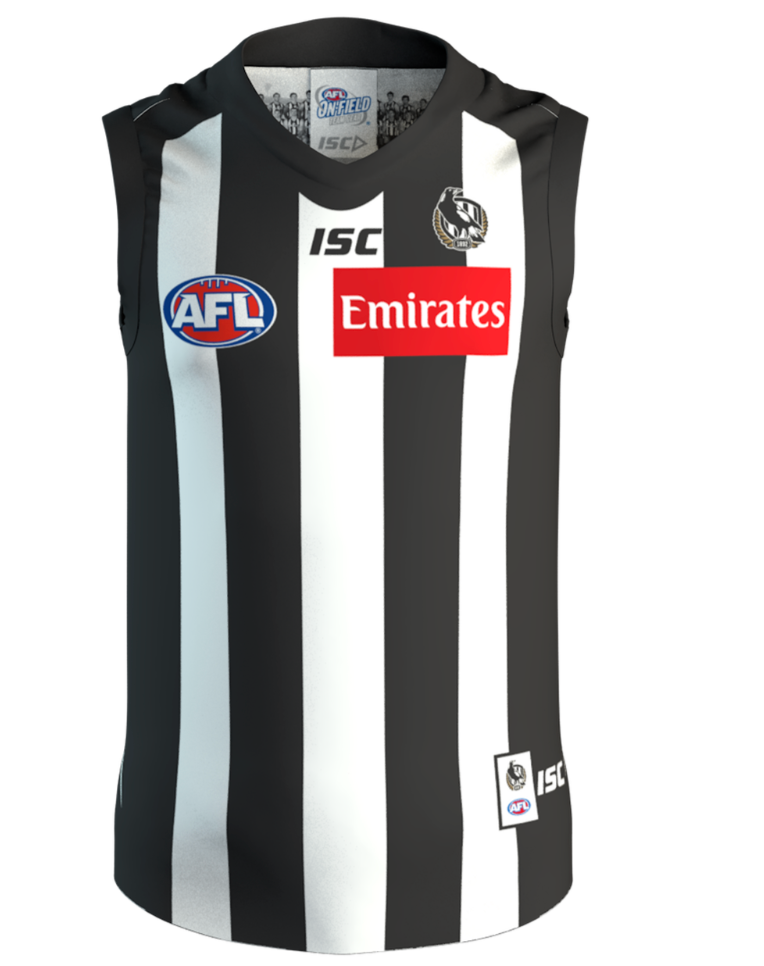 Collingwood Magpies Mens Home Guernsey