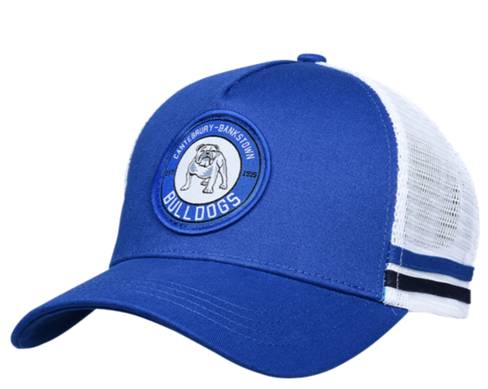 Canterbury Bankstown Bulldogs Striped Trucker Cap