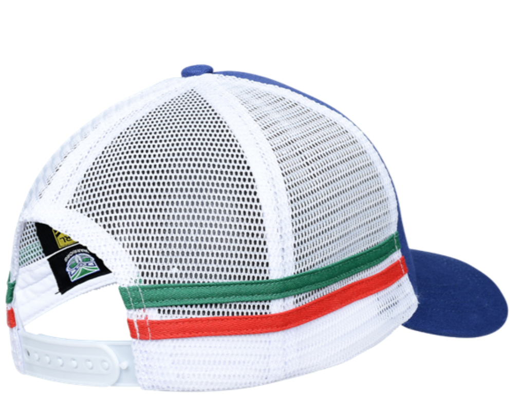 New Zealand Warriors Striped Trucker Cap