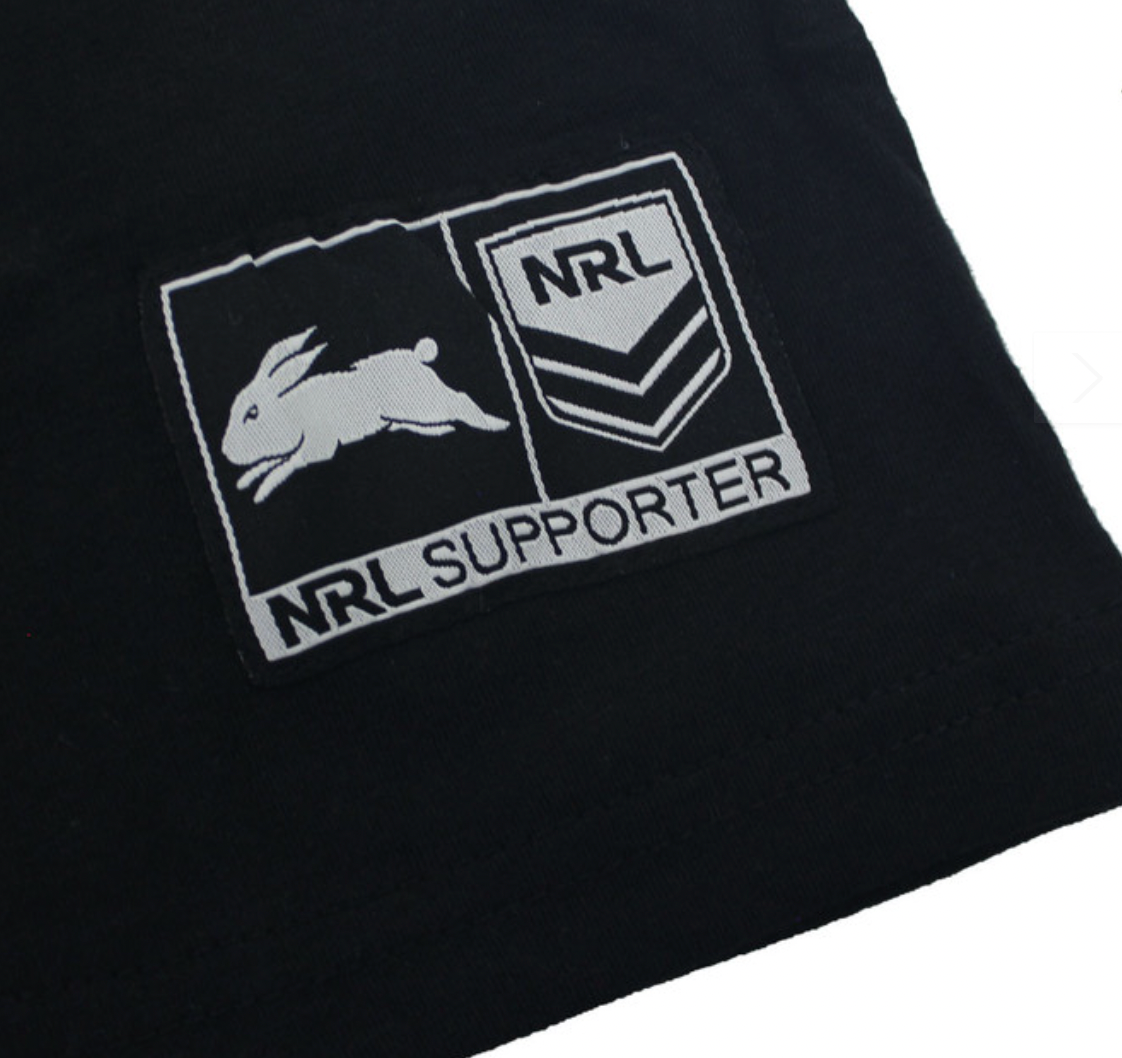 South Sydney Rabbitohs Womens Wordmark Logo Tee