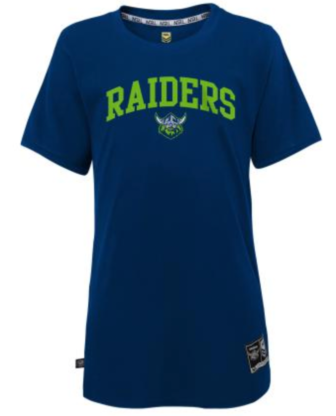 Canberra Raiders Womens Collegiate Arch Tee