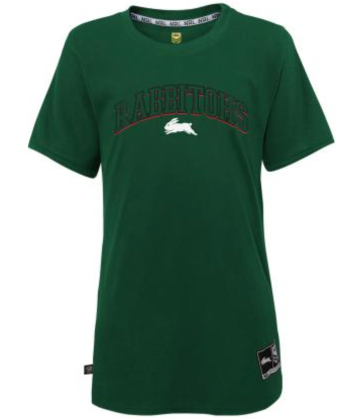South Sydney Rabbitohs Womens Collegiate Arch Tee