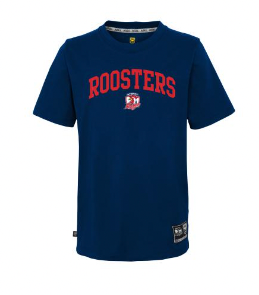 Sydney Roosters Mens Collegiate Arch T-Shirt