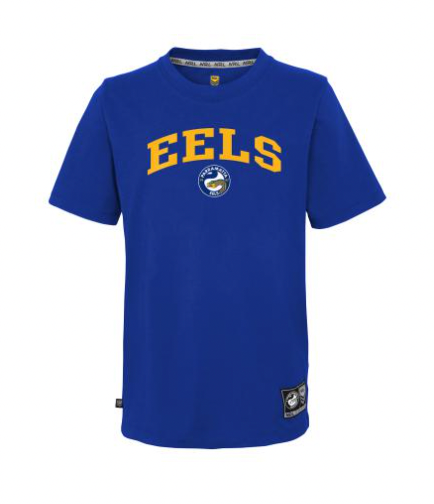 Parramatta Eels Mens Collegiate Arch T-Shirt