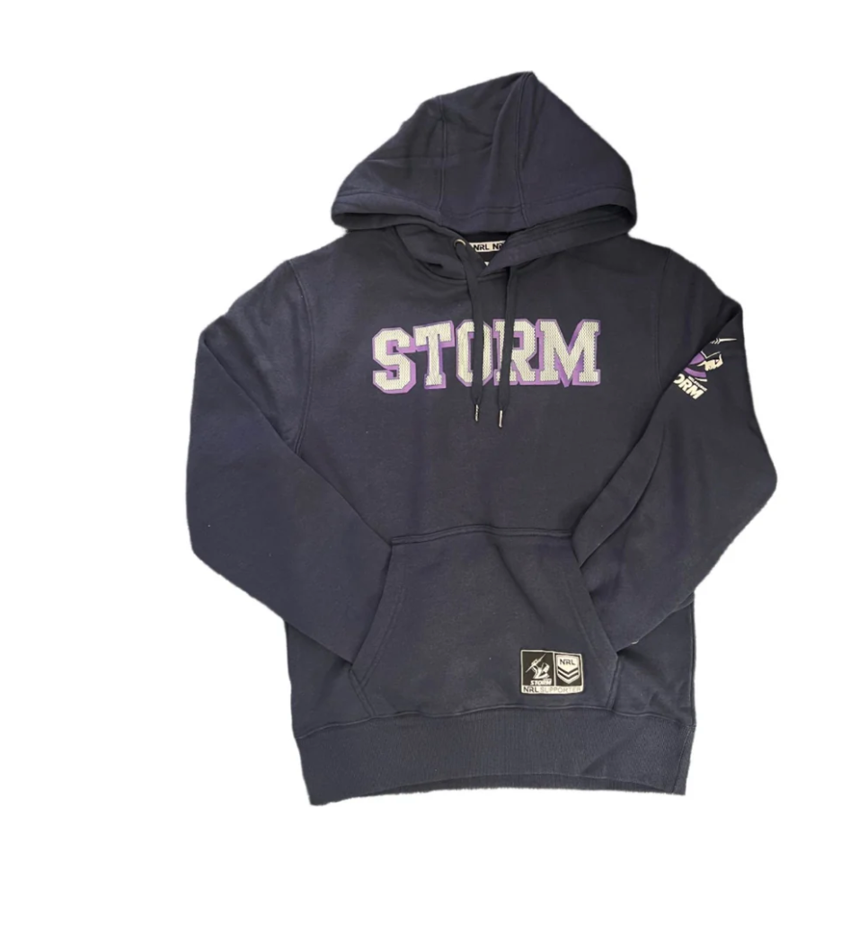 Melbourne Storm Mens Wordmark Hoody
