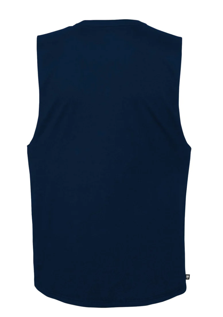 Canterbury Bankstown Bulldogs Mens Wordmark Muscle Singlet