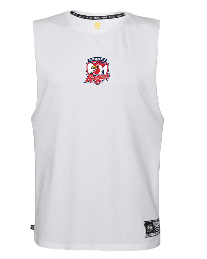 Sydney Roosters Mens Core Logo Muscle Singlet