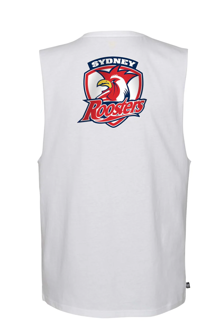 Sydney Roosters Mens Core Logo Muscle Singlet