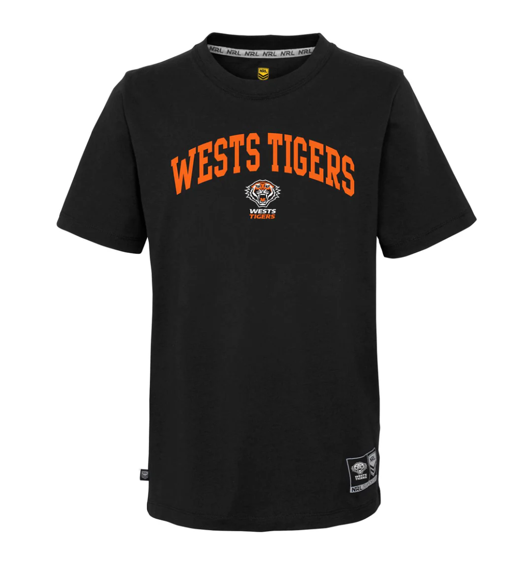 West Tigers Mens Collegiate Arch Tee