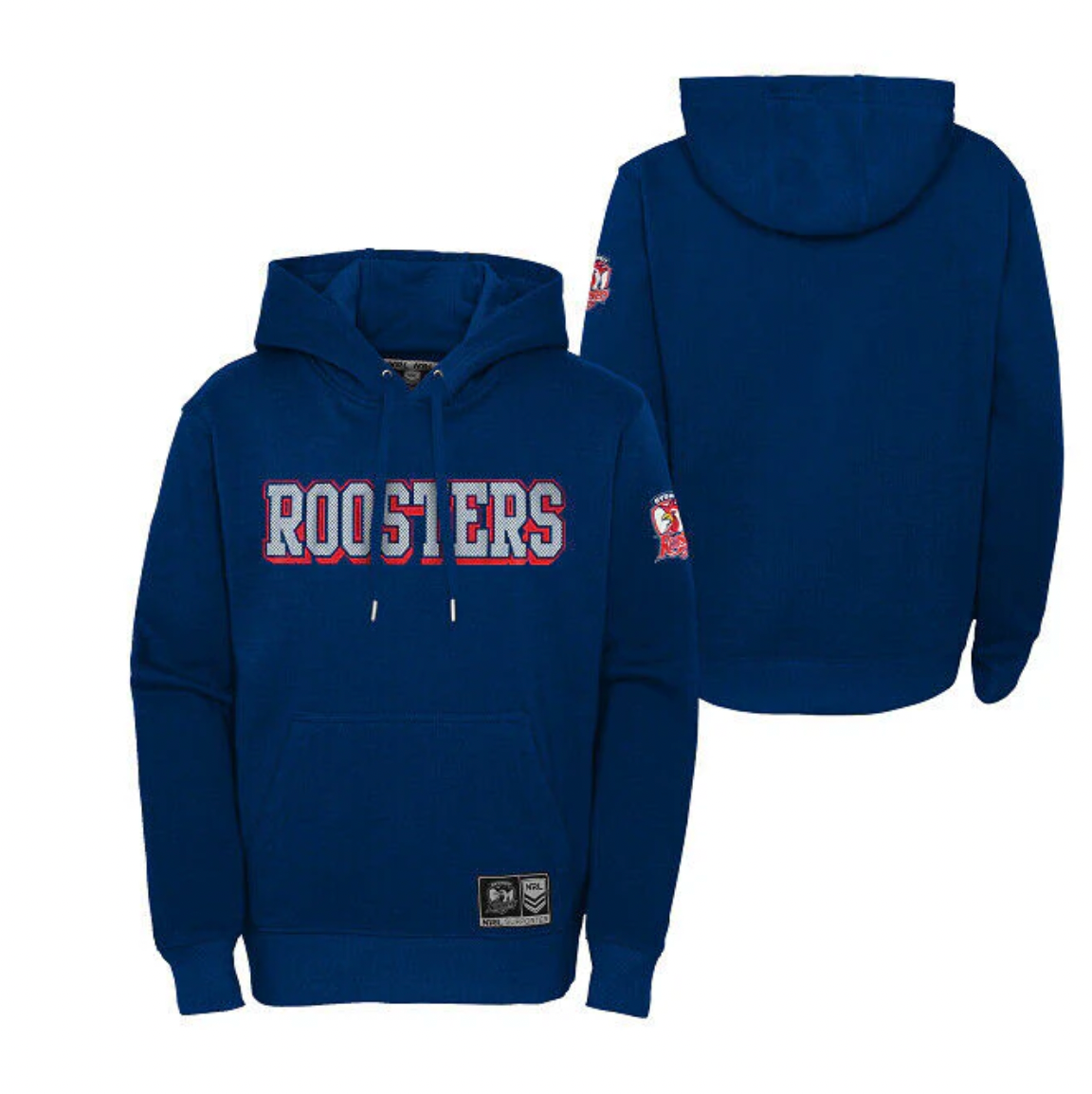 Sydney Roosters Mens Wordmark Hoody