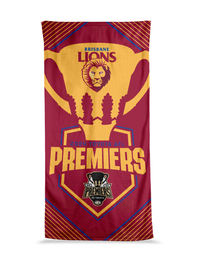 Brisbane Lions Beach Towel