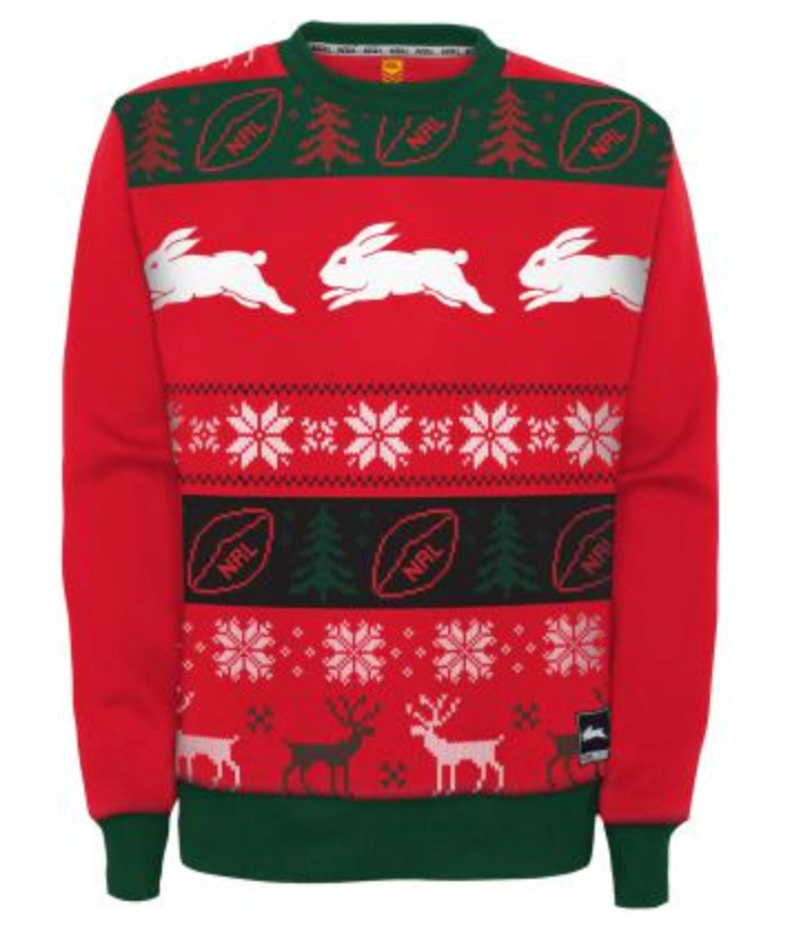 South Sydney Rabbitohs Mens Christmas Sweater