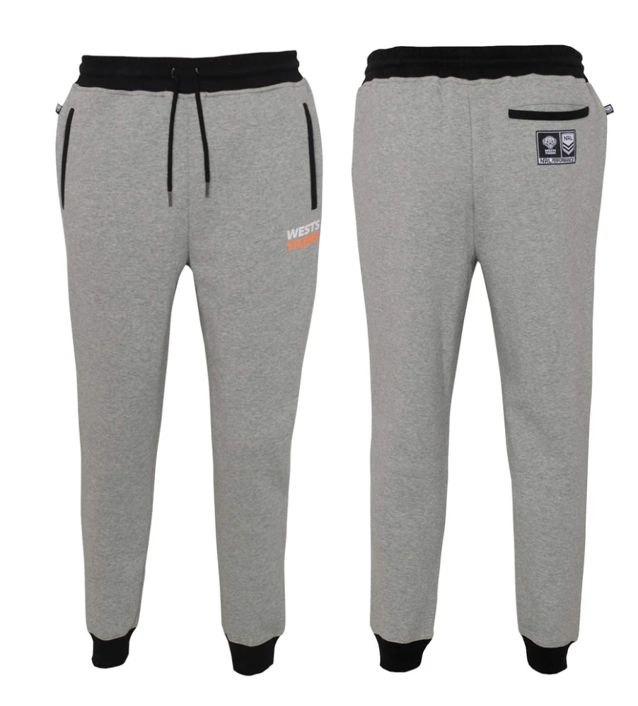 West Tigers Mens Wordmark Contrast Pants