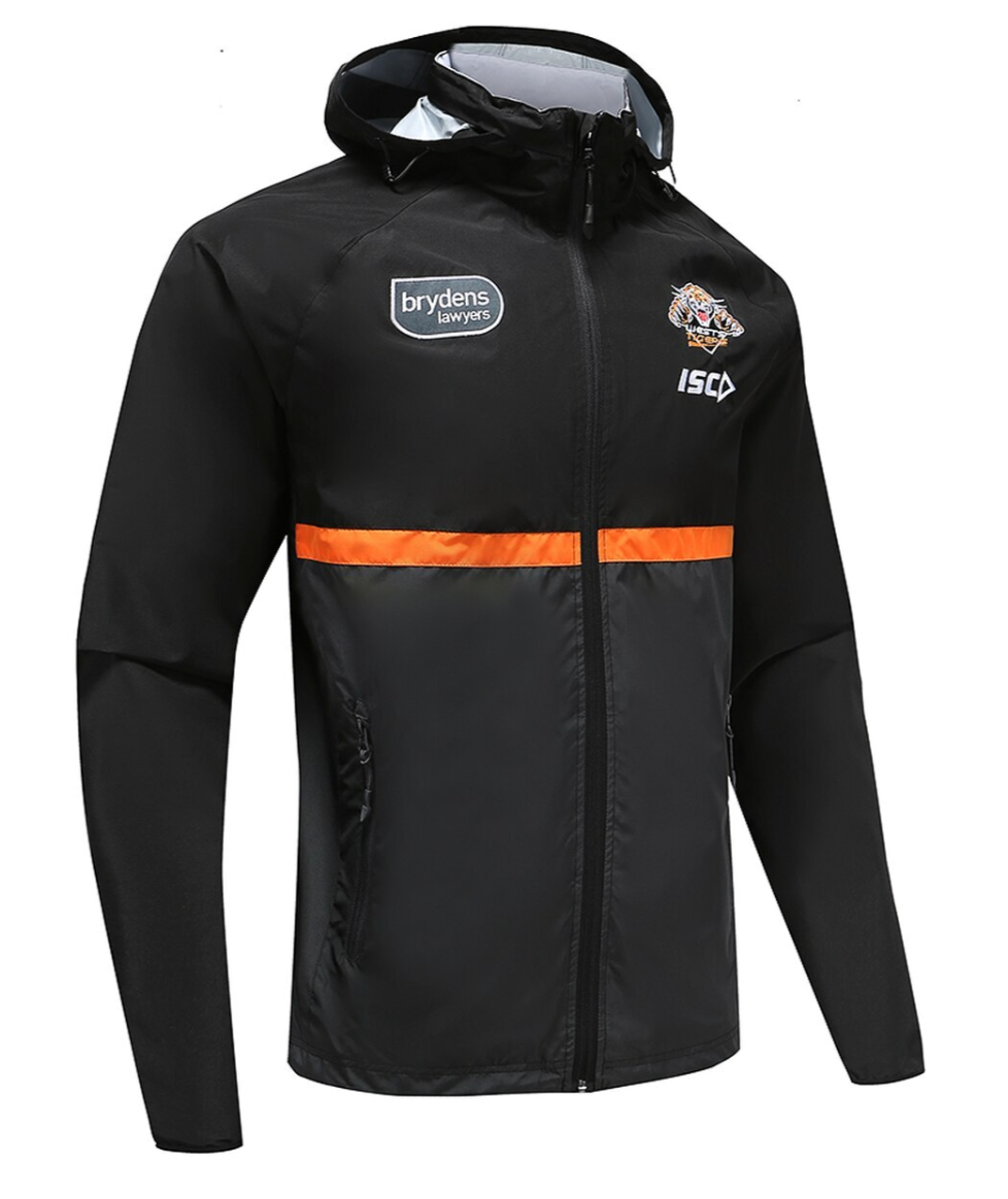 West Tigers Mens ISC Wet Weather Jacket