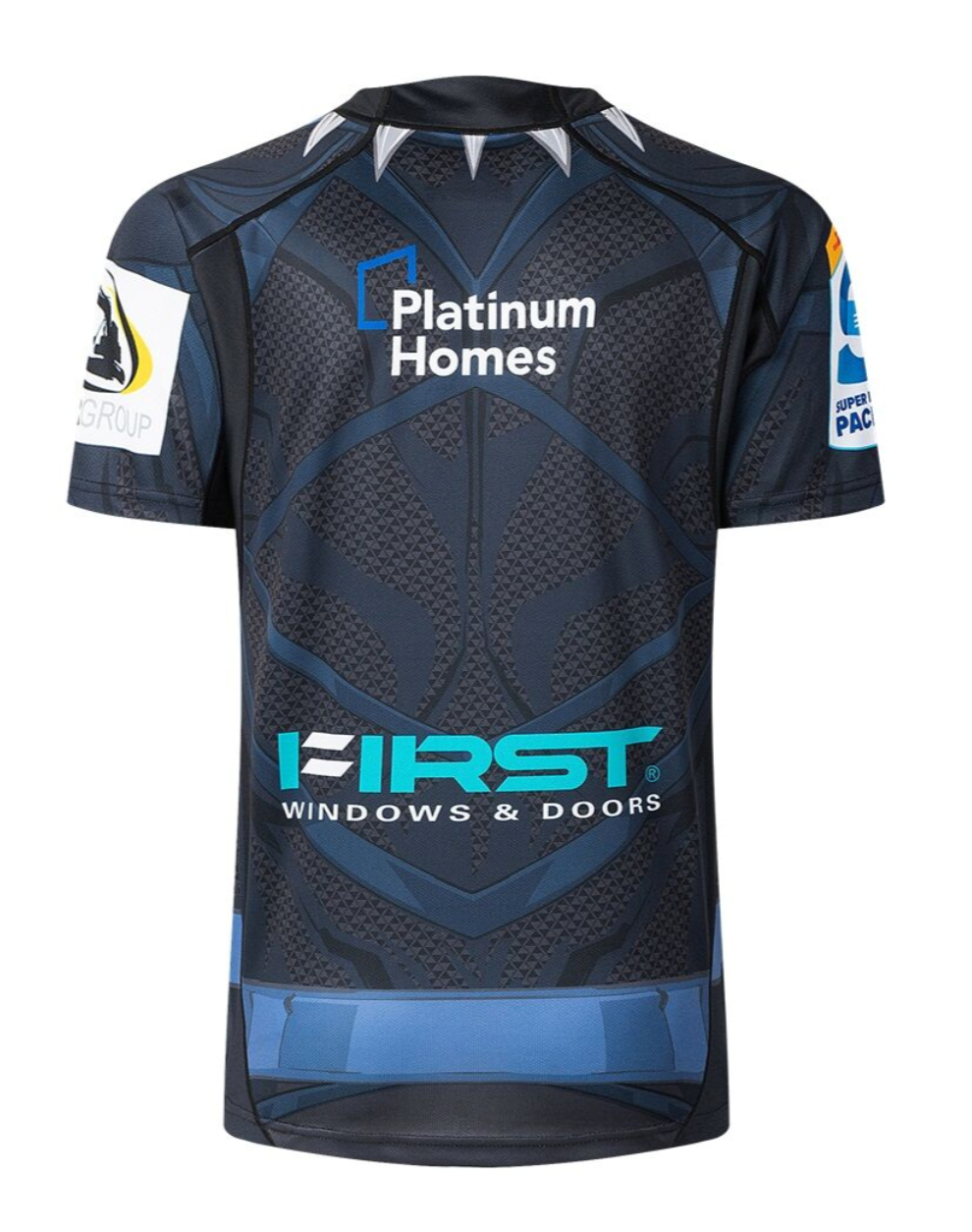 Waikato Chiefs 2025 Marvel Super Rugby Mens Black Panther Jersey