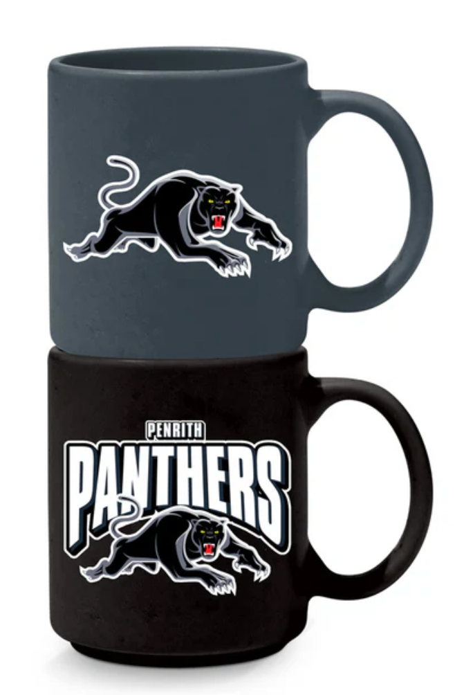 Penrith Panthers Set of 2 Stackable Mugs