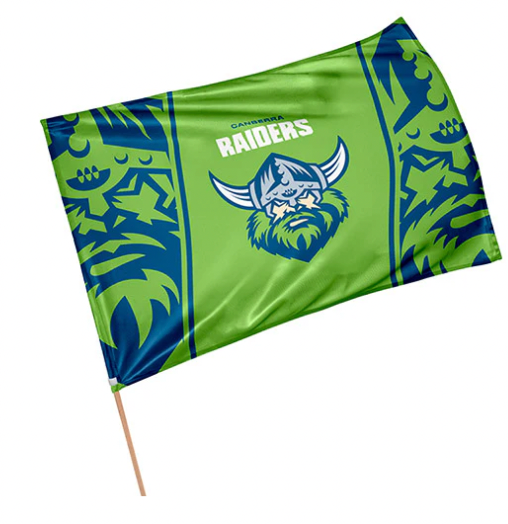 Canberra Raiders Game Day Large Flag