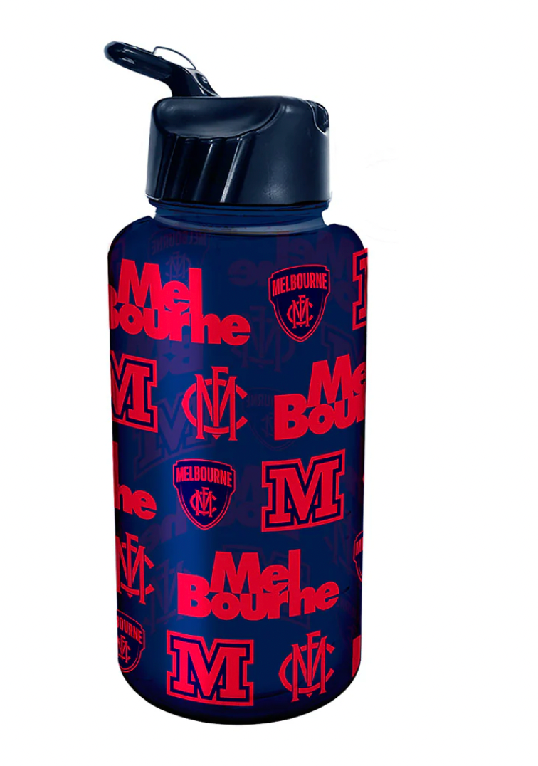 Melbourne Demons 1L Flip Lid Water Bottle