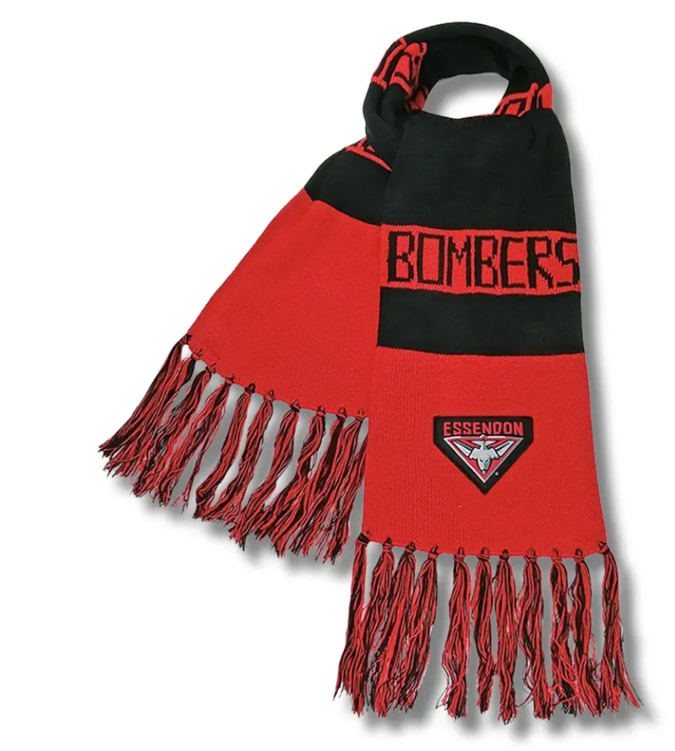 Essendon Bombers Traditional Bar Scarf