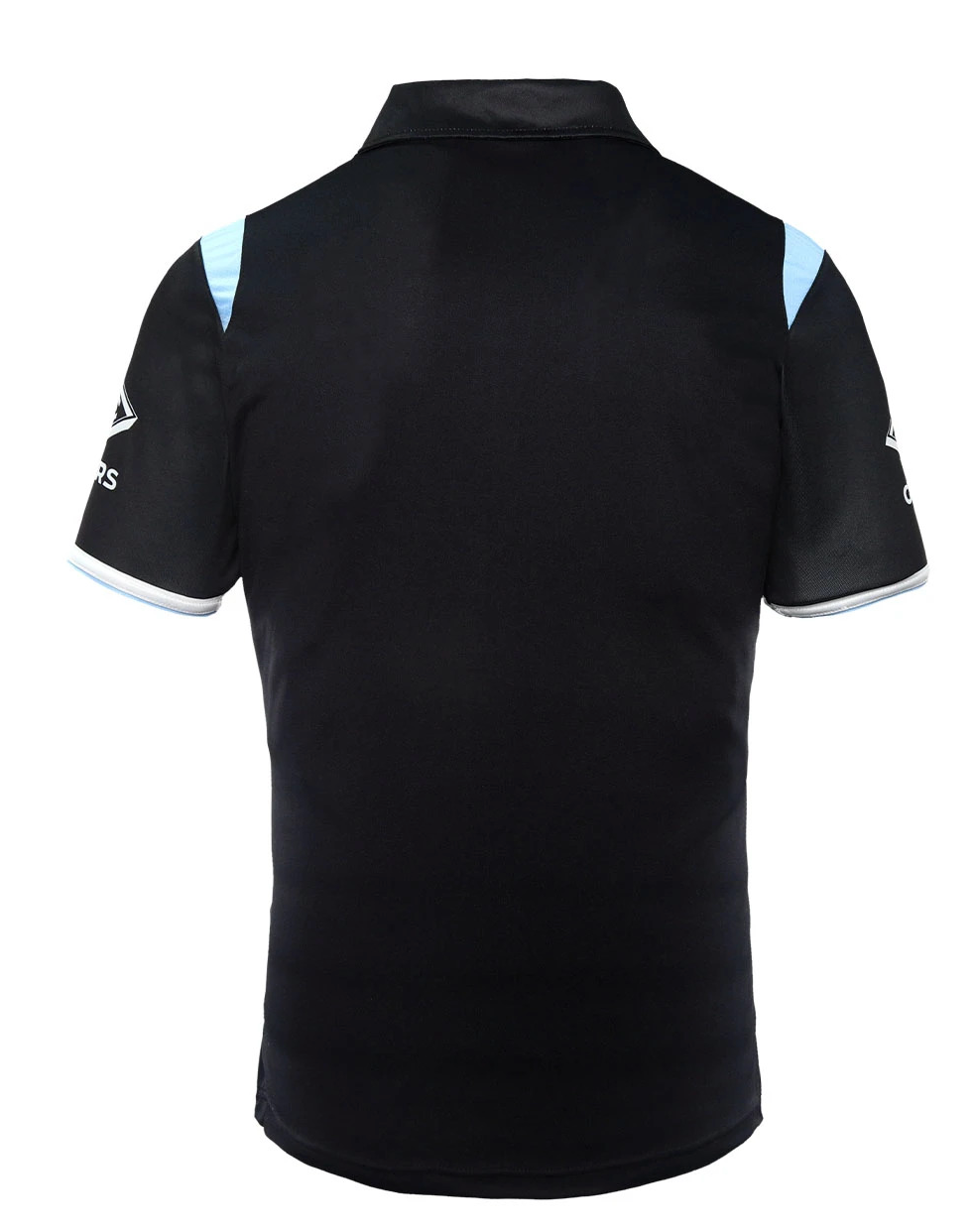 Cronulla Sharks Mens Black Media Polo Shirt