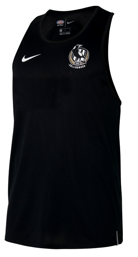 Collingwood Magpies Nike Mens Training Singlet