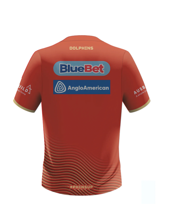 Redcliffe Dolphins Mens Tranining Tee