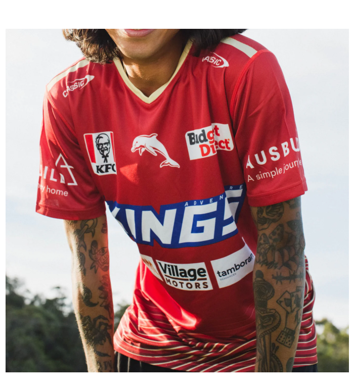 Redcliffe Dolphins Mens Tranining Tee