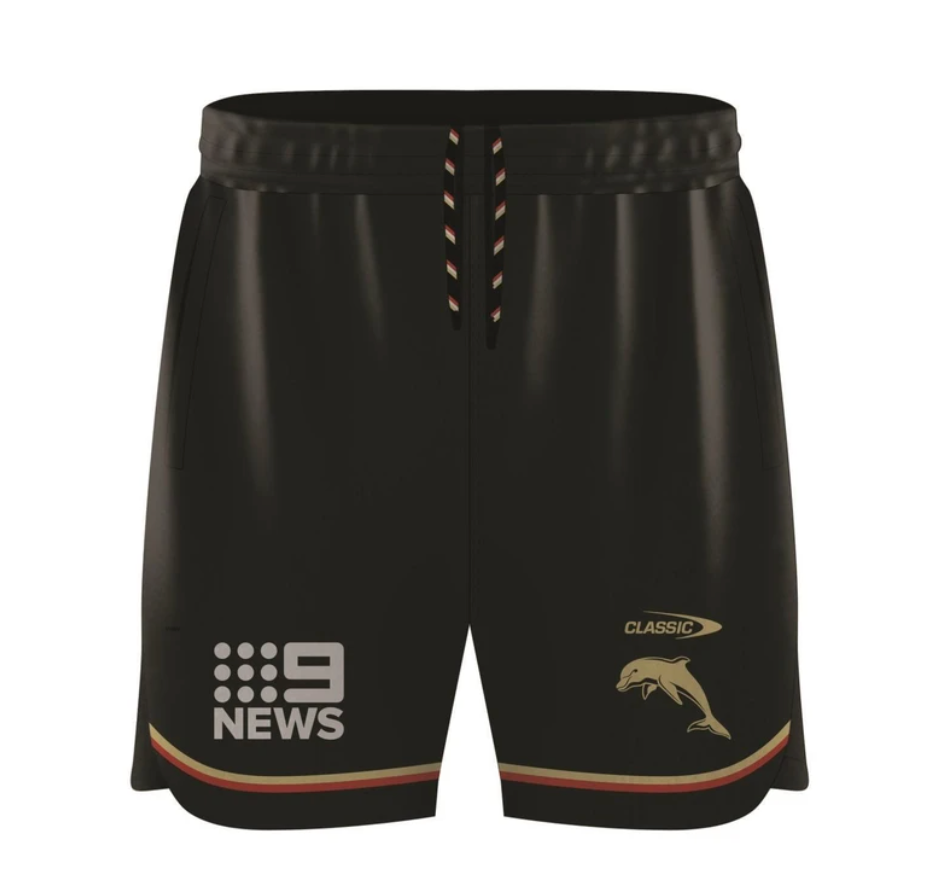 Redcliffe Dolphins Mens Training Shorts