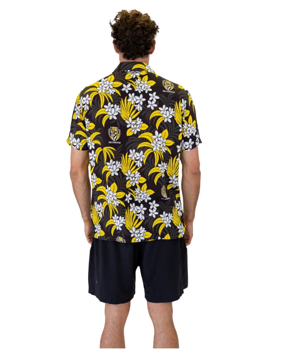 Richmond Tigers Mens Reef Hawaiian Shirt