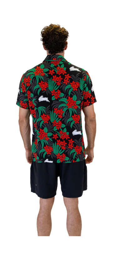 Rabbitohs Mens Reef Hawaiian Shirts