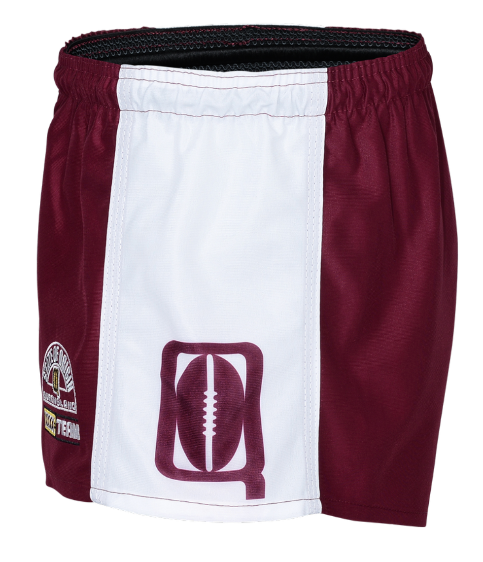 QLD Maroons Mens Hero Shorts
