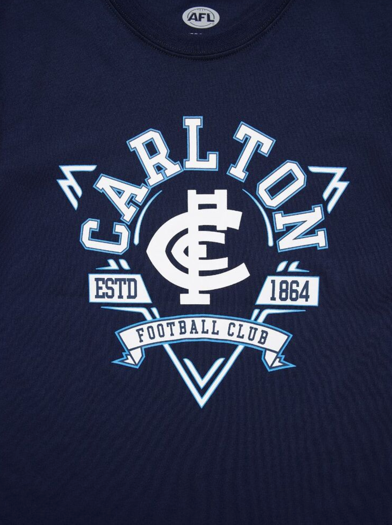 Carlton Blues Youths Banner Tee