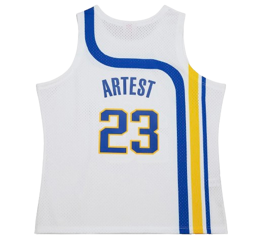 Ron Artest Indiana Pacers 03-04 HWC Swingman Jersey - White