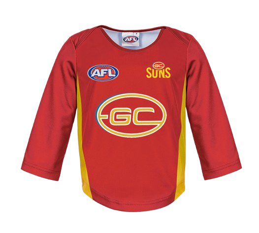 Gold Coast Suns Replica Toddler L/S Guernsey